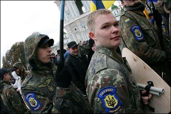 Национальный корпус шеврон патриот украины