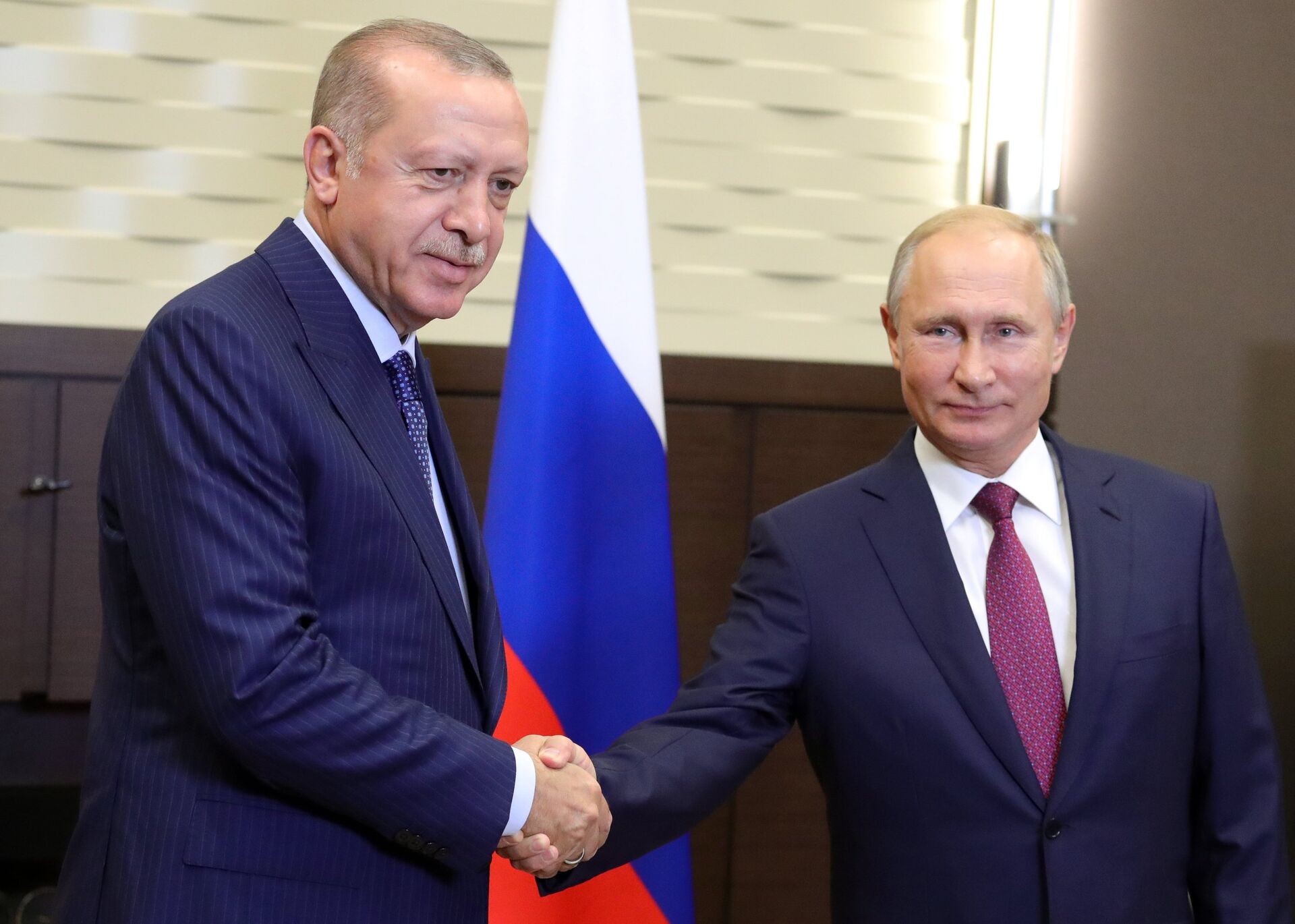 Президент РФ В. Путин встретился с президентом Турции Р. Т. Эрдоганом - РИА Новости, 1920, 21.05.2022