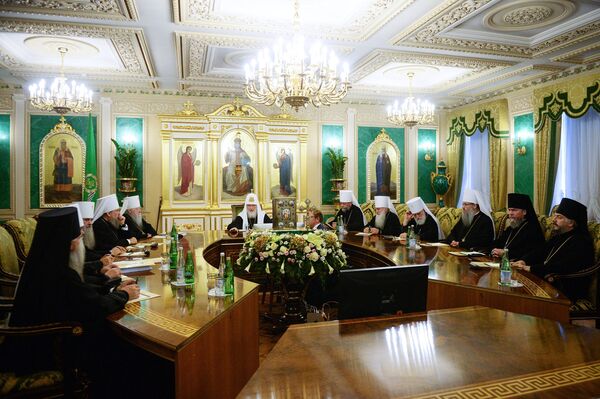Внеочередное заседание Священного Синода РПЦ