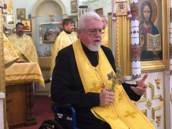 Экзарх Константинопольской православной церкви на Украине архиепископ Памфилийский Даниил Зелинский
