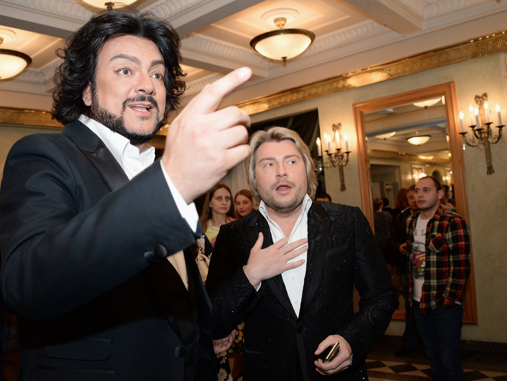 Певцы Филипп Киркоров и Николай Басков  - РИА Новости, 1920, 04.04.2026