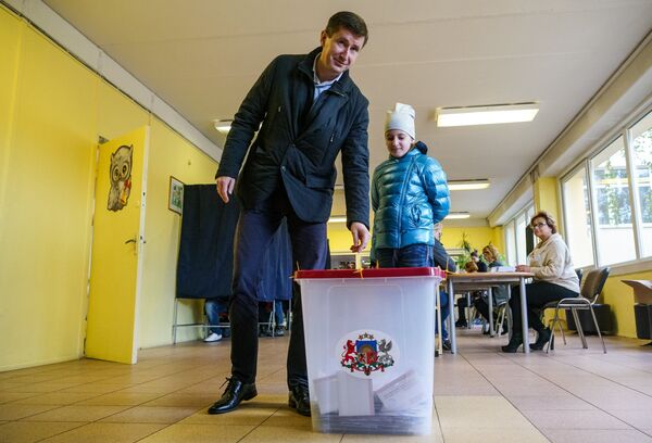 Парламентские выборы в Латвии