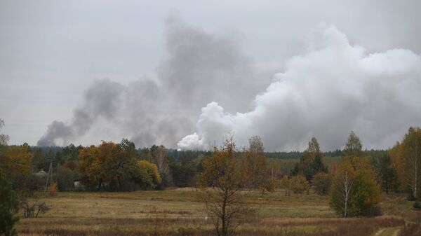 Взрыв произошёл на военном складе под Черниговом