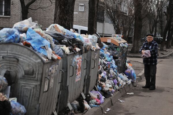 Проблема утилизации бытовых отходов во Львове