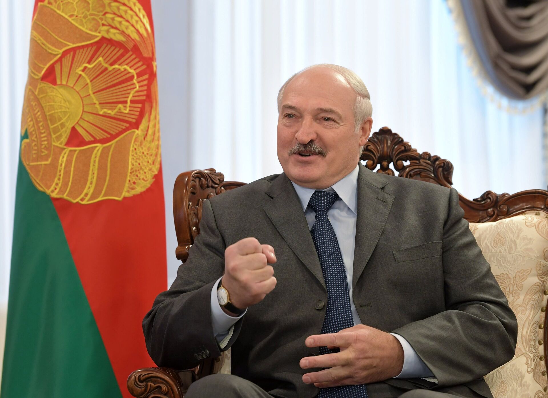 Президент Республики Беларусь Александр Лукашенко - РИА Новости, 1920, 30.07.2021