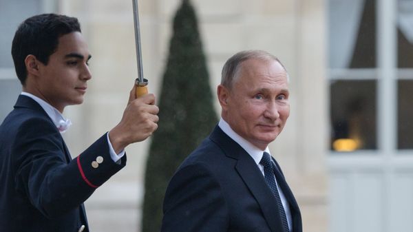 Рабочий визит президента РФ В. Путина во Францию
