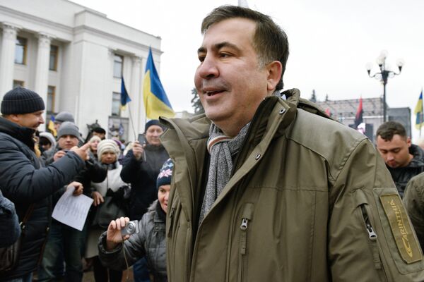 Митинг партии М. Саакашвили в Киеве Митинг партии М. Саакашвили в Киеве