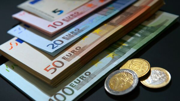 евро купюры монеты