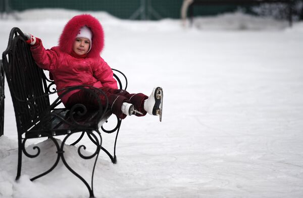 На московских катках На московских катках