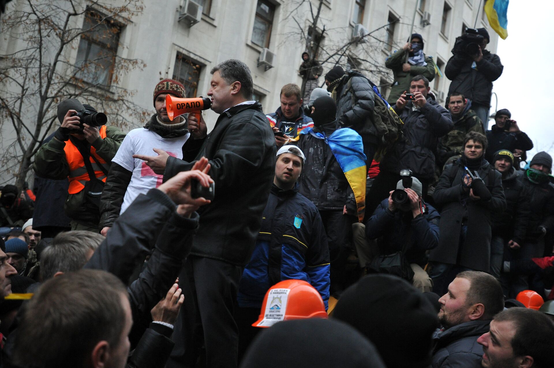 Протесты сторонников евроинтеграции Украины - РИА Новости, 1920, 04.02.2019