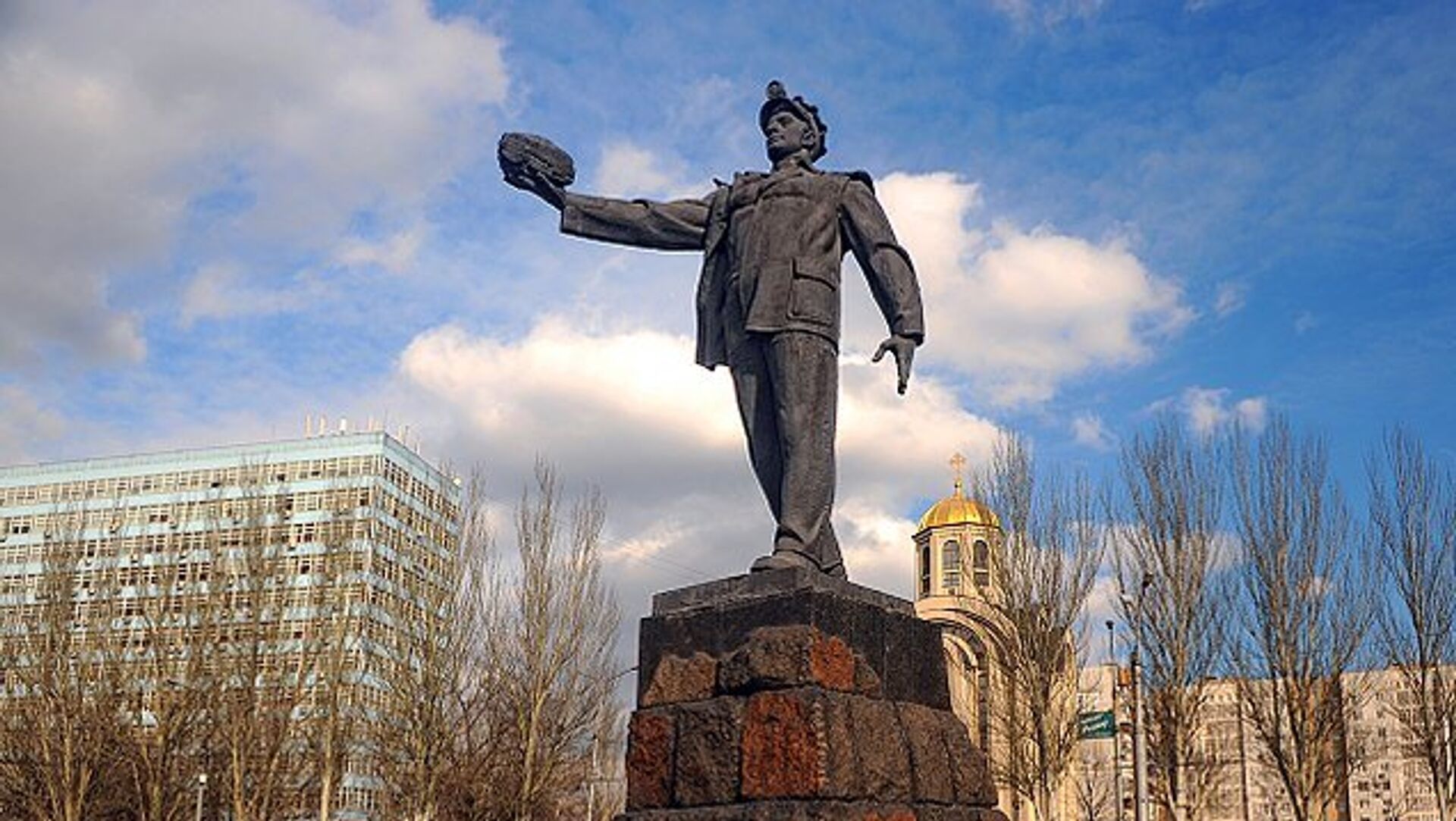 памятник Слава шахтерскому труду донецк - РИА Новости, 1920, 25.03.2021