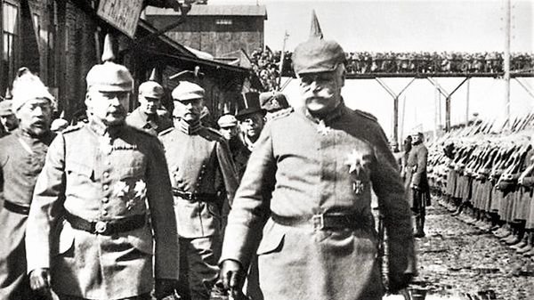 Фельдмаршал Эйхгорн в Киеве. 1918 год