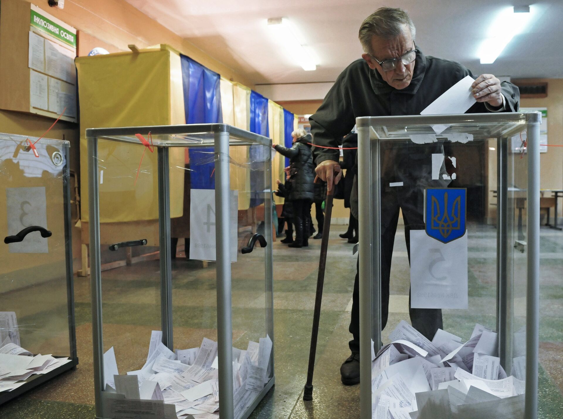 Второй тур выборов на Украине - РИА Новости, 1920, 02.09.2020