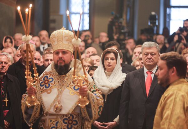 Порошенко Епифаний интронизация