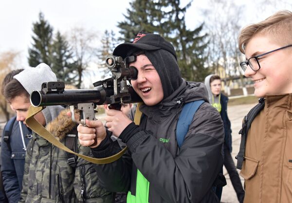 День открытых дверей в подразделении Нацгвардии Украины во Львове