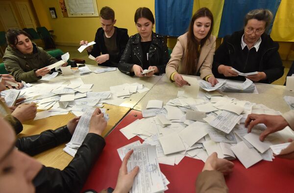 Подсчёт голосов после второго тура выборов президента Украины