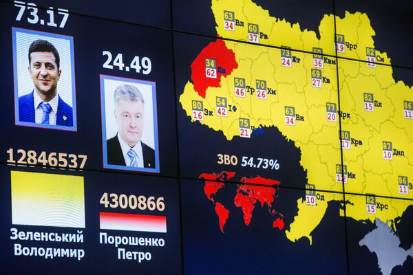 Брифинг главы ЦИК Украины по результатам выборов