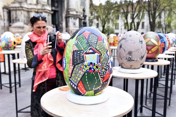 Фестиваль писанок во Львове