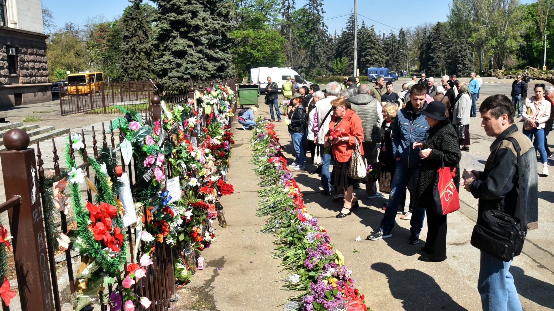 Траурные мероприятия в Одессе в память о событиях 2 мая 2014 года - РИА Новости, 1920, 08.04.2021