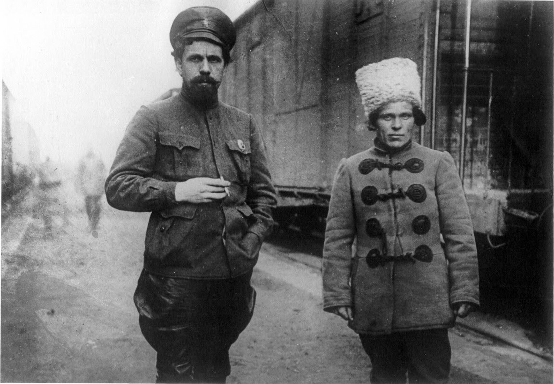 Павел Дыбенко и Нестор Махно - РИА Новости, 1920, 06.06.2019