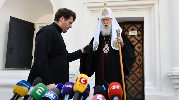 Заседание синода Православной церкви Украины