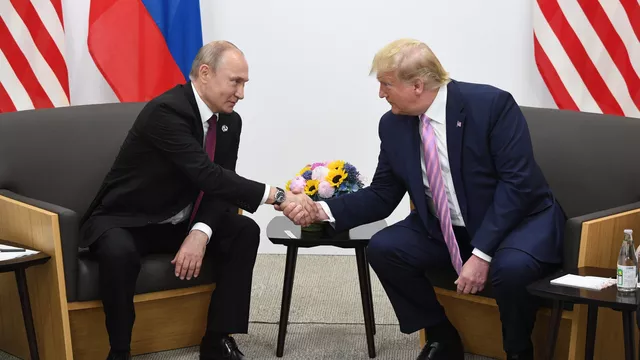 © РИА Новости . Илья Питалев / Рабочий визит президента РФ В. Путина в Японию для участия в саммите `Группы двадцати` Трамп хочет переговоров с Путиным, Сырскому не хватает людей. Главное на Украине на утро 20 января