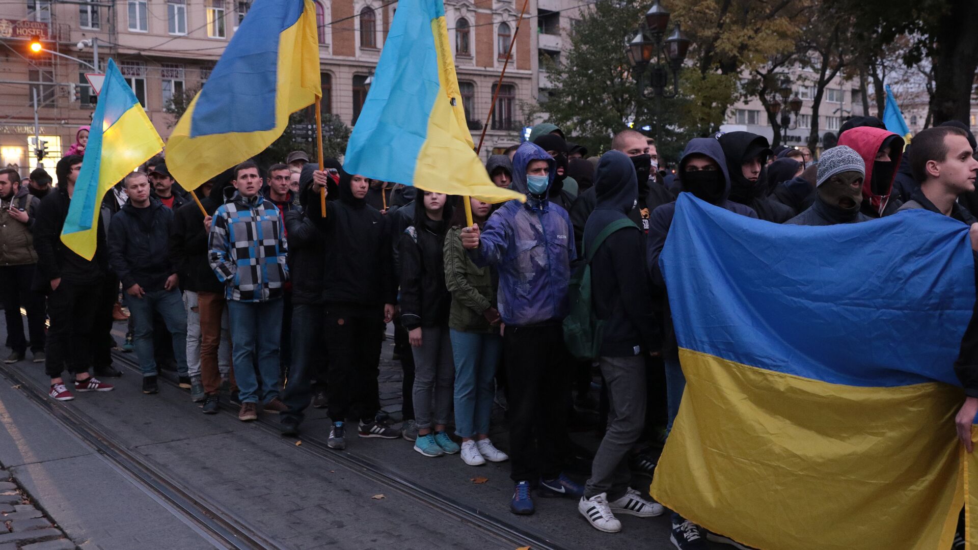 Акции националистов на Украине Акции националистов на Украине - РИА Новости, 1920, 12.04.2026