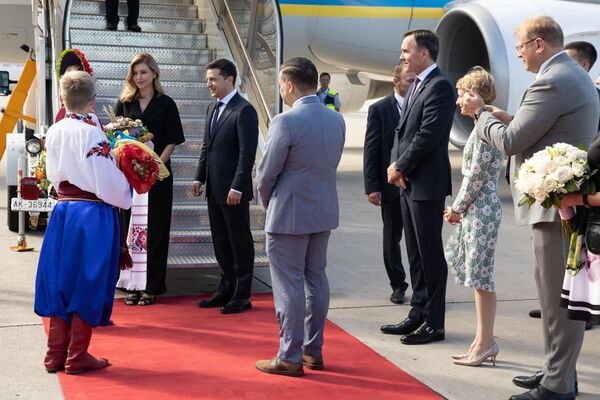 Визит президента Украины Владимира Зеленского в Канаду