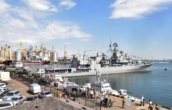 Празднование Дня ВМС Украины в Одессе