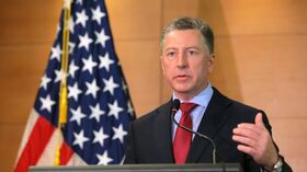 Пресс-брифинг спецпредставителя США на Украине Курта Волкера