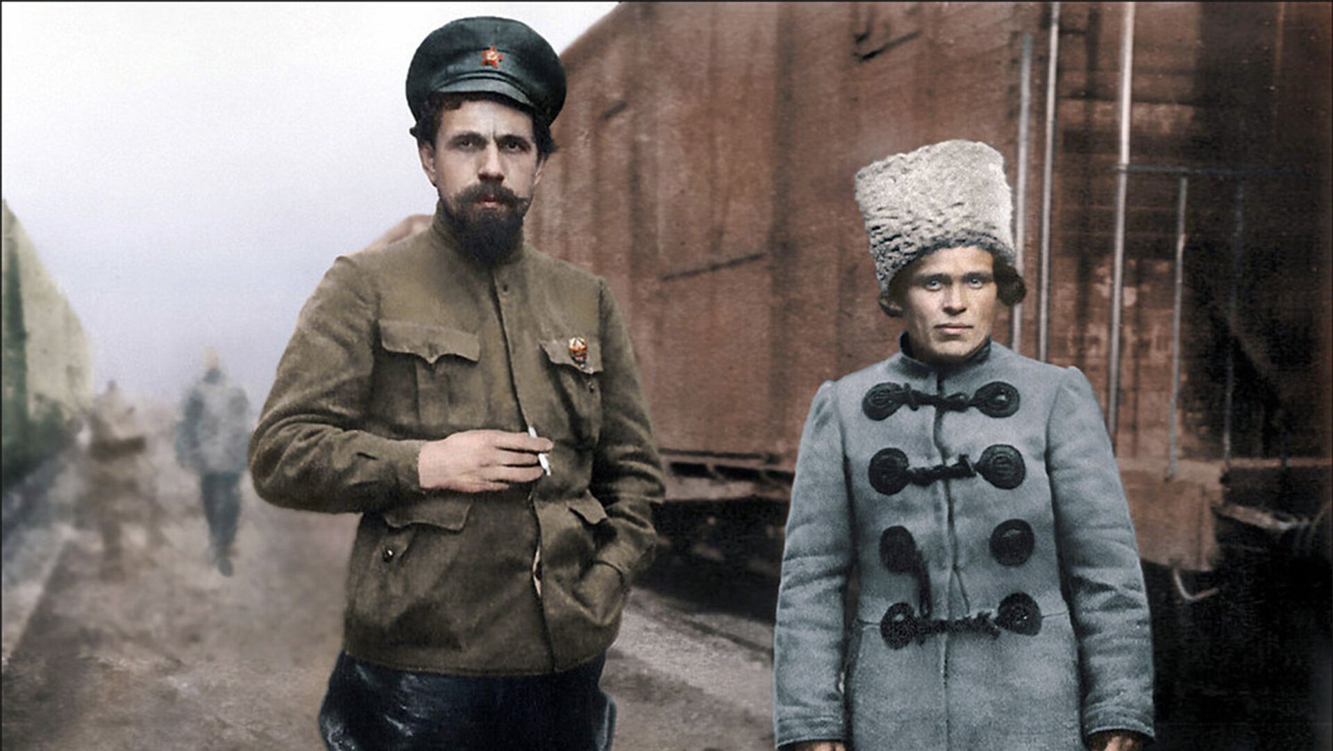 Павел Дыбенко и Нестор Махно, 1918 - РИА Новости, 1920, 05.08.2019