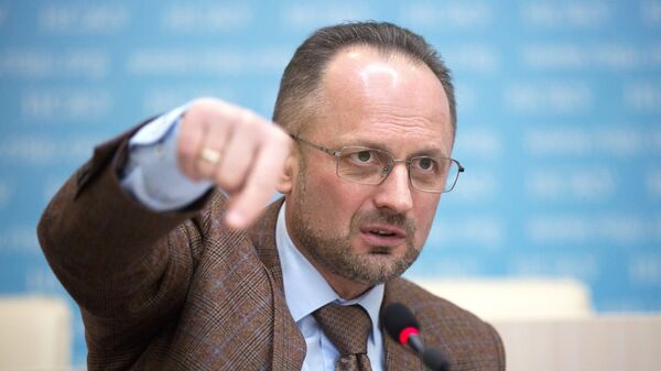 Пресс-конференция кандидата в президенты Украины Р. Бессмертного