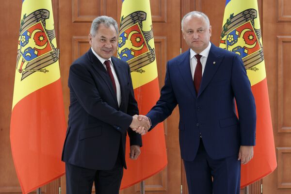 Визит министра обороны РФ С. Шойгу в Молдавию