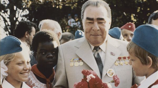  Л.И. Брежнев в Артеке