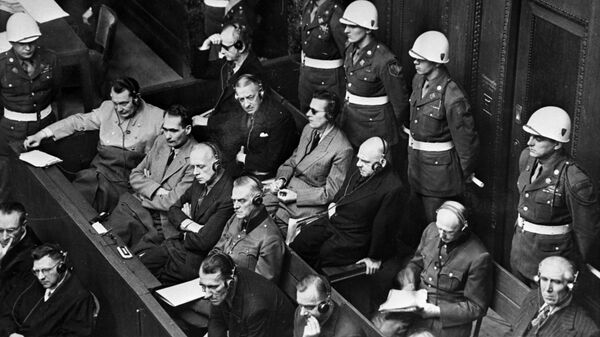 Нюрнбергский процесс. На скамье подсудимых Нюрнбергский процесс. На скамье подсудимых