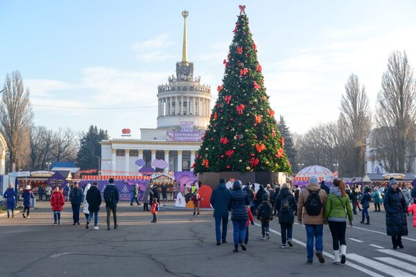 Киев ВДНХ новый год
