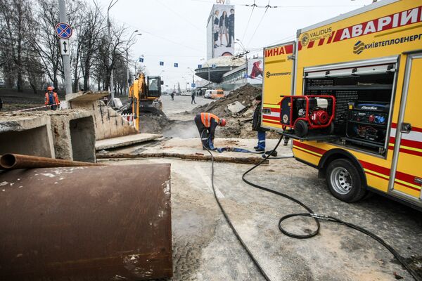 Ocean Plaza Киев ликвидация аварии