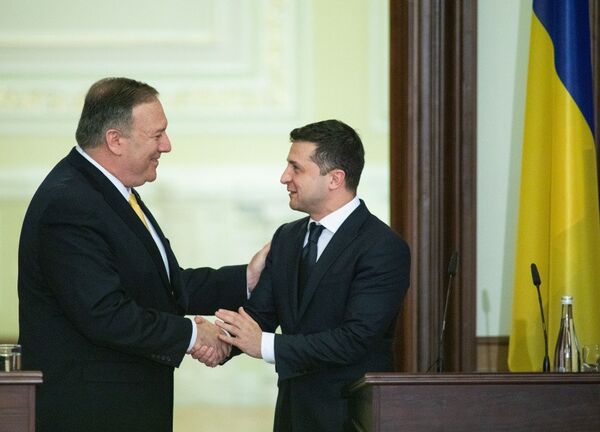 Зеленский Помпео