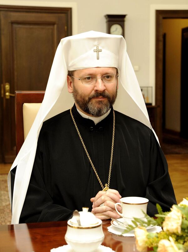 Глава Украинской грекокатолической церкви (УГКЦ) Святослав Шевчук