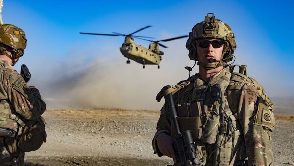  Американские военные в Афганистане