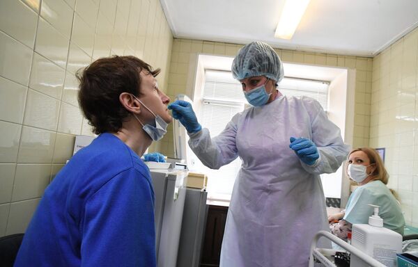 Обследование на коронавирус жителей Владивостока