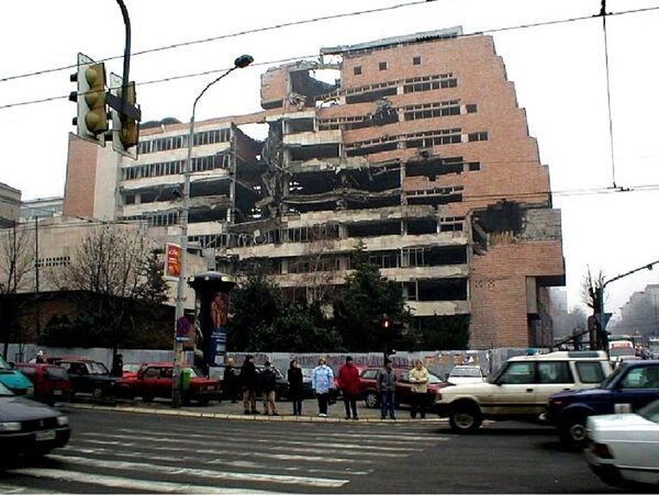 Белград Бомбардировка 1999 год