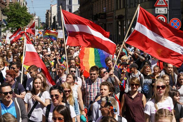 Общебалтийский гей-парад в Риге