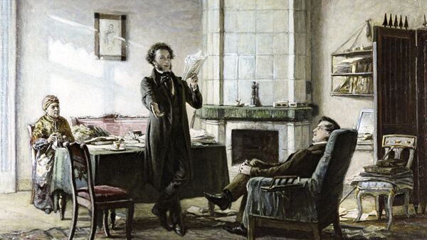 Николай Ге А.С. Пушкин в селе Михайловском, 1875 год Николай Ге А.С. Пушкин в селе Михайловском, 1875 год