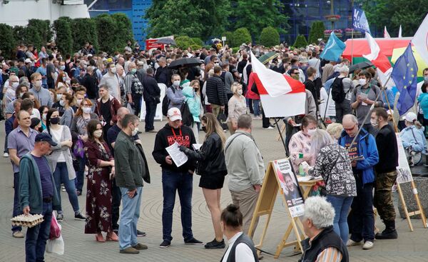 минск белоруссия протесты