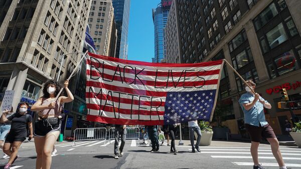 Протесты в Нью-Йорке