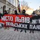 Марш националистов во Львове