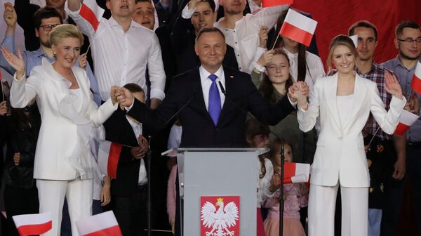 Польша выборы Анджей Дуда
