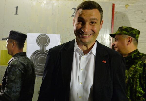 Виталий Кличко посетил одну из воинских частей национальной гвардии