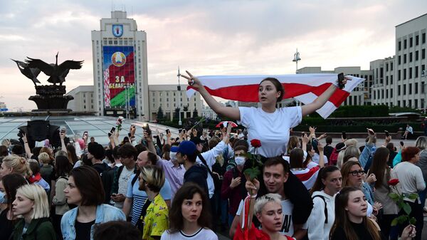Акция протеста в Минске